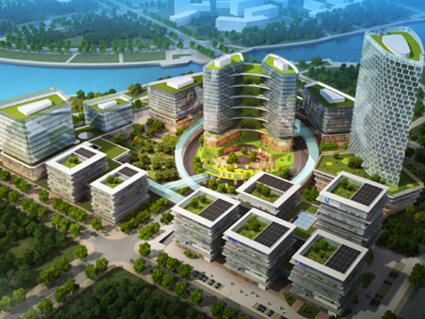 Циндаоский центр программного обеспечения Blue Bay